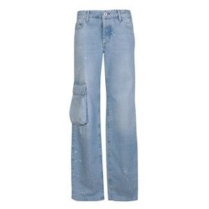 Off-White Light Blue Cargo Jeans - NWT